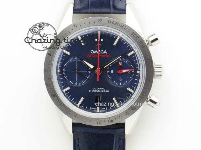 0428 Thermal Seamaster Diver 300M ZF 1:1 Best Edition Blue Ceramic White Dial on SS Bracelet A 7733